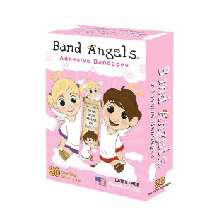 851839004017 Band Angels Adhesive Bandages For Girls