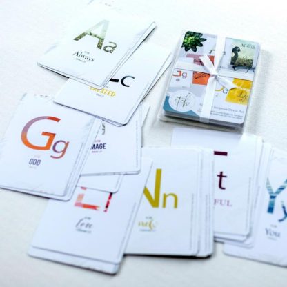 858953006866 Alphabet Scripture Cards