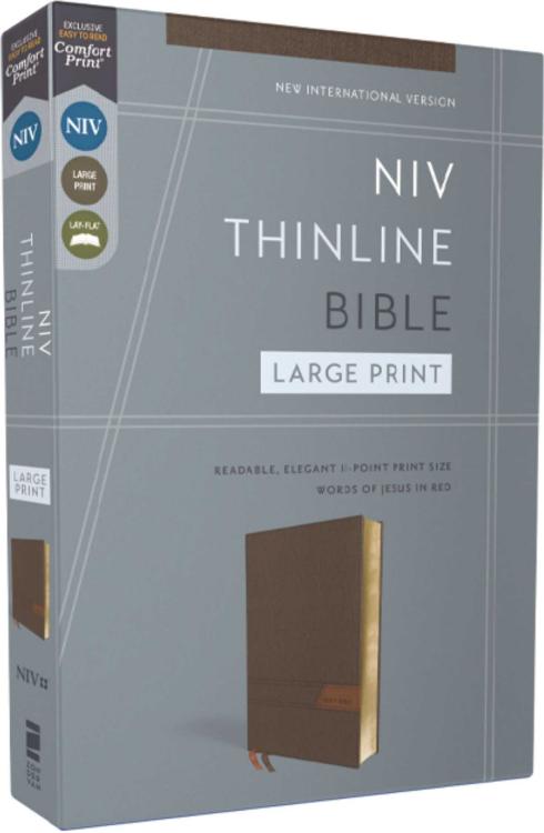 9780310463436 Thinline Bible Large Print Comfort Print