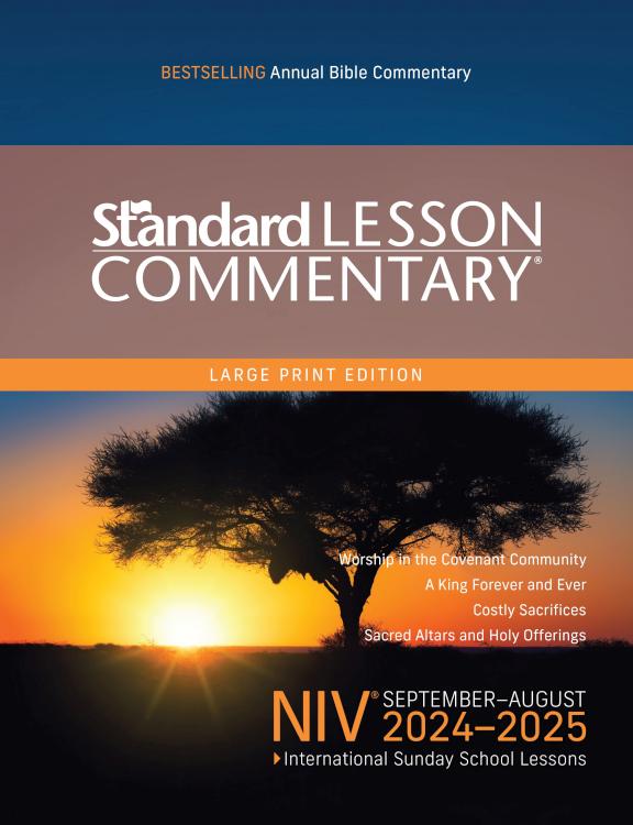 Standard Lesson Commentary NIV 2024-2025 Large Print Edition (Large ...