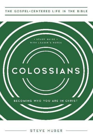 9781645074038 Colossians Study Guide With Leaders Notes (Student/Study Guide)