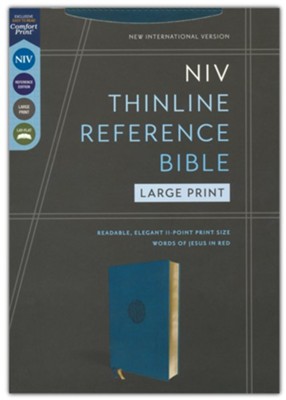 NIV Large-Print Thinline Reference Bible