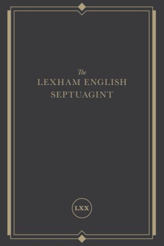 9781683593447 Lexham English Septuagint A New Translation
