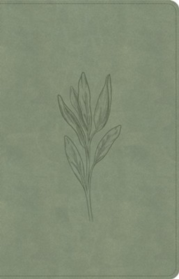 CSB Thinline Bible, Digital Study Edition, sage