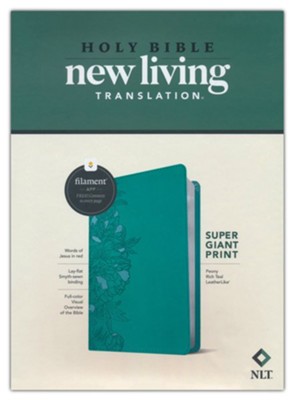 NLT Super Giant Print Bible, Filament Enabled Edition
