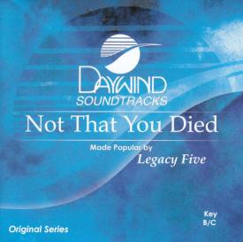 614187973622 Not That You Died