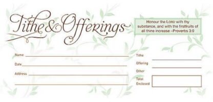 081407013923 Tithe And Offerings Offering Envelopes