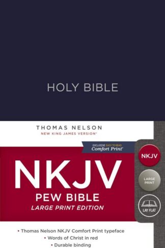 9780718095642 Pew Bible Large Print Edition Comfort Print