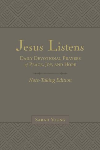 9781400235476 Jesus Listens Note Taking Edition