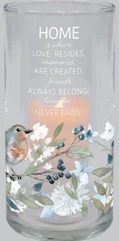 096069269465 Home Is Where Love Resides Hurricane Candle