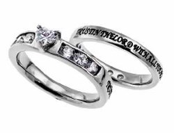 101111293562 Princess Solitaire Heart Trust (Size 6 Ring)
