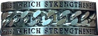 109114413116 Chain His Strength (Size 11 Ring)
