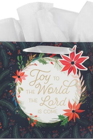 1220000325449 Large Landscape Inspirational Christmas Gift Bag