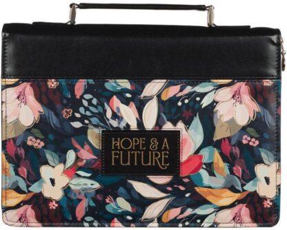 1220000326279 Fashion Vegan Leather Bible Cover for Women: Hope and a Future Inspirational Bib