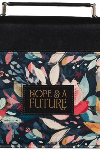 1220000326477 Fashion Vegan Leather Bible Cover for Women: Hope and a Future Inspirational Bib