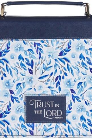 1220000327863 Fashion Premium Vegan Leather Inspirational Bible Cover for Women: Trust in the