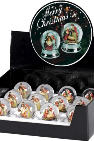 603799341134 Nativity Snow Globe