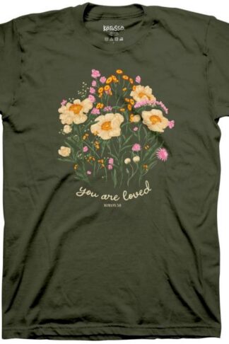 612978643211 Kerusso You Are Loved Bouquet (Large T-Shirt)