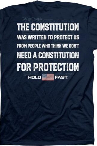 612978645215 Hold Fast Constitution Protection (Large T-Shirt)