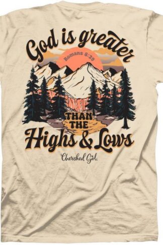 612978656136 Cherished Girl God Is Greater (XL T-Shirt)