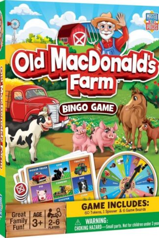 705988421235 Old MacDonalds Farm Bingo Game