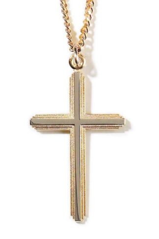 714611137221 2 Tone Double Cross