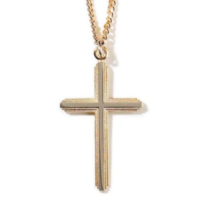 714611137221 2 Tone Double Cross
