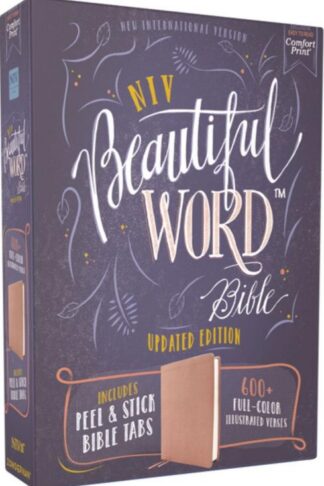 9780310466062 Beautiful Word Bible Updated Edition With Peel And Stick Bible Tabs Comfort