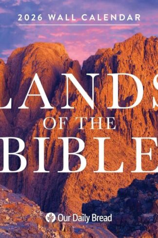 9781640704039 Lands Of The Bible 2026 Wall Calendar