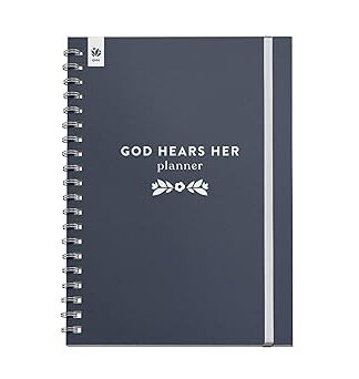 God Hears Her Undated Weekly Planner