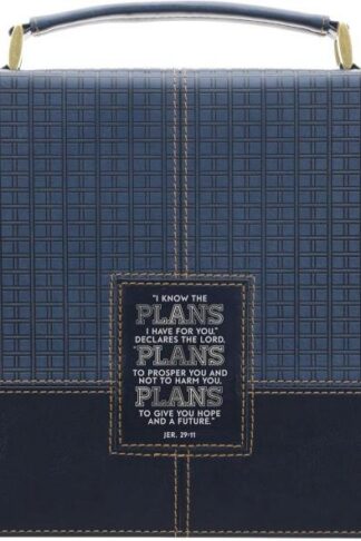 1220000720039 Premium Vegan Leather Inspirational Scripture Bible Cover for Women