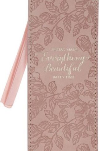 1220000720176 Premium Vegan Leather Motivational Scripture Bookmark for Women: Everything Beau