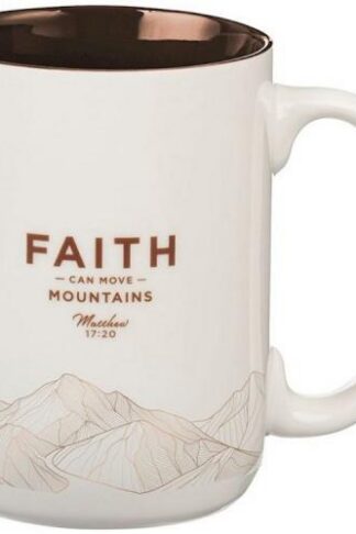 1220000720312 Faith Can Move Mountains Ceramic Coffee Mug Matthew 17:20