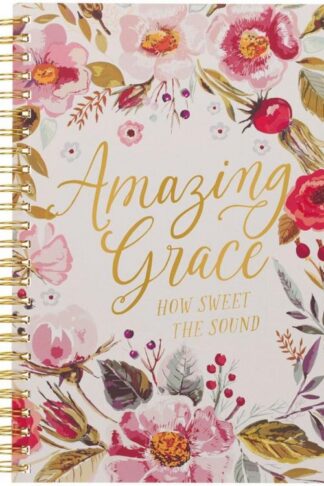 1220000720923 Amazing Grace How Sweet the Sound Inspirational Writing Wirebound Notebook