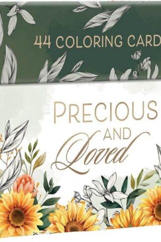 6006937167636 Precious and Loved: Cards to Color and Share