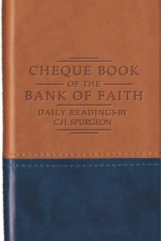 9781527112308 Chequebook Of The Bank Of Faith Tan Blue