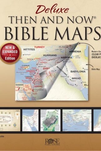 9781628628593 Deluxe Then And Now Bible Maps (Deluxe)