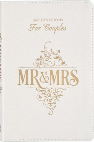 9781642729641 Mr. and Mrs. 366 Devotions for Couples - White Faux Leather Devotional Gift Book
