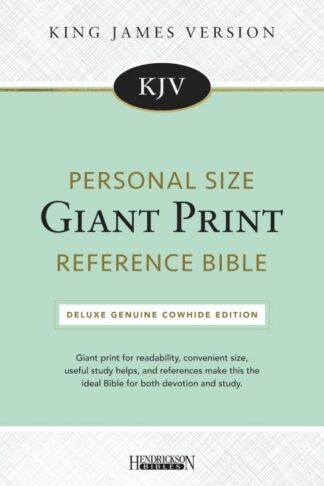 9781683071877 Personal Size Giant Print Reference Bible
