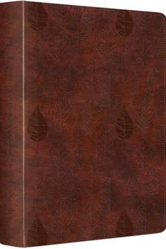 9798874900335 Single Column Journaling Bible Chestnut Leaves Design