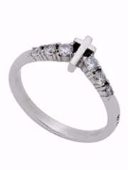 132457641397 Sola De Gloria Christ My Strength (Size 9 Ring)