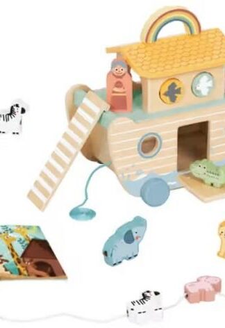 6972633378310 Wooden Noahs Ark With Book (Action Figure)