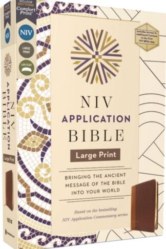 9780310465300 Application Bible Large Print Comfort Print