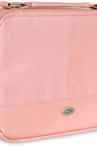 1220000721524 Inspirational Vegan Leather Two-fold Organizer Bible Cover for Women