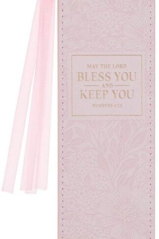 1220000721913 Premium Vegan Leather Inspirational Scripture Bookmark for Women: Bless You & Ke