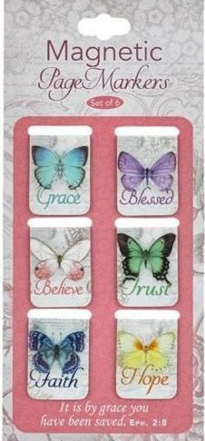 6006937129801 Butterfly Blessings Magnetic PageMarkers