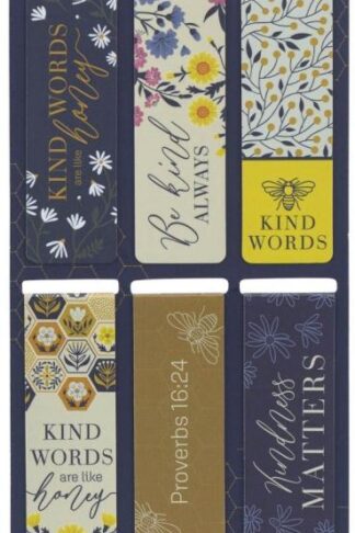 6006937166264 Colorful Inspirational Magnetic Scripture Bookmark Set for Women: Kind Words are