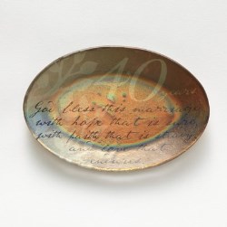 045544911511 40th Anniversary Trinket Plate