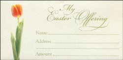 081407012476 Christ The Lord Is Risen Today Offering Envelopes