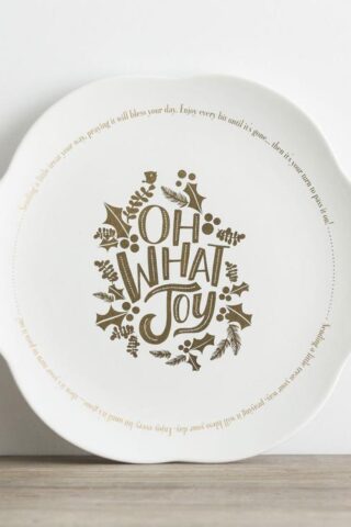 081983641022 Bless Your Day Giving Plate